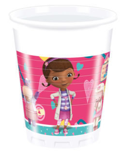 Plastic Cups Doc Mcstuffins /8Pcs