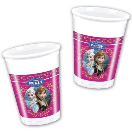 Plastic Cups Frozen /8Pcs