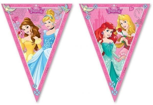 Triangle Flag Banner Princesses