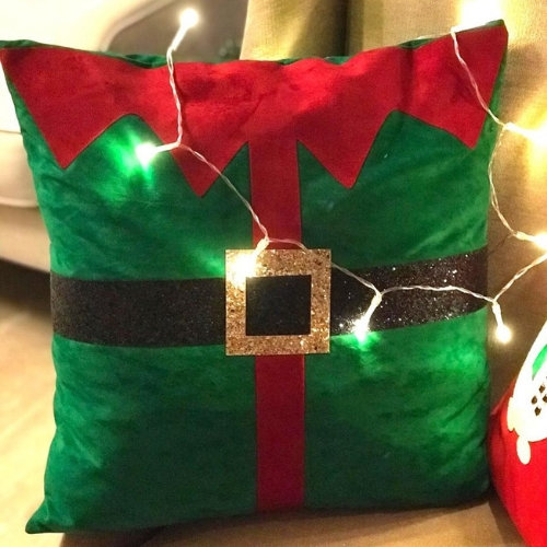 Christmas Cushions Elf Set Of 2