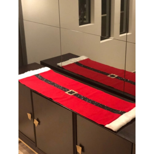 Christmas Runner Red Santa Suit