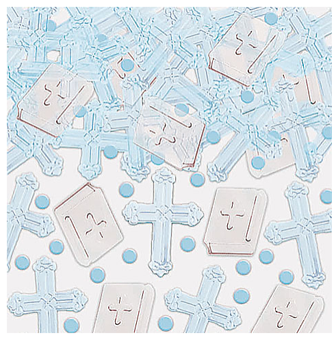 Confetti Blue Cross