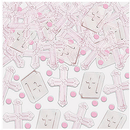 Confetti Pink Cross