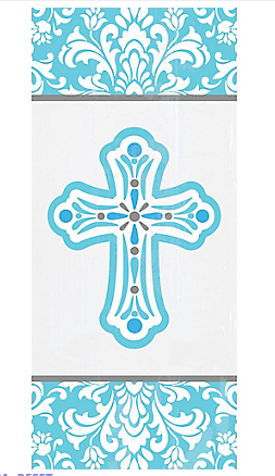Party Bags Small Religious Blue /20Pcs Party Bags Small Religious Blue /20Pcs