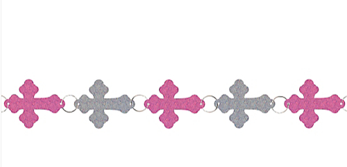 Garland Ring Religious Pink