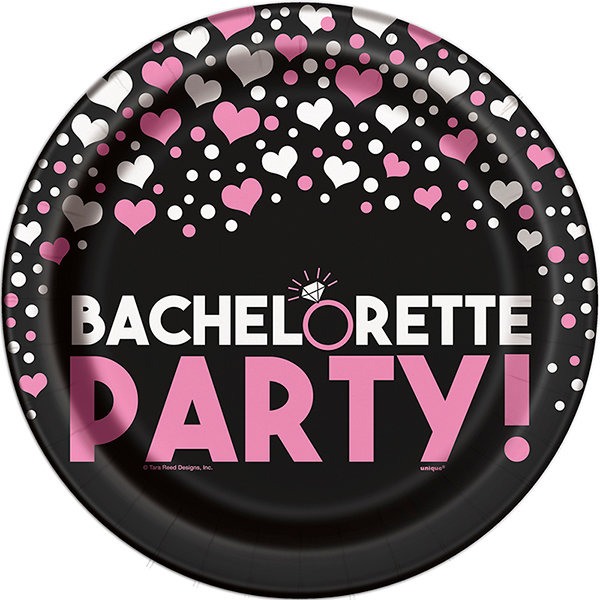 Bachelorette Party Plates /8Pcs