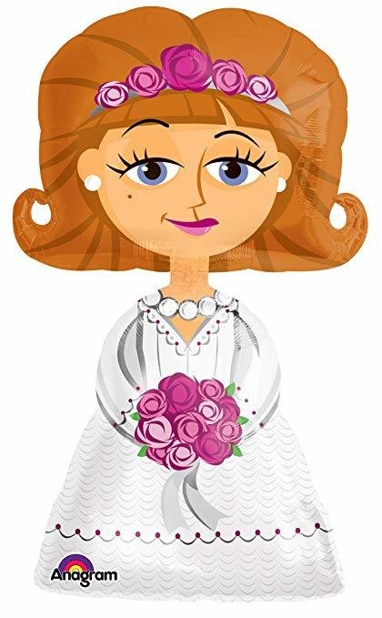 Bride AirWalker Foil Balloon