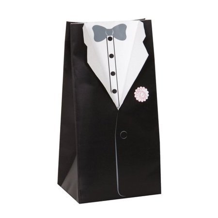 Groom Favor Boxes /8Pcs
