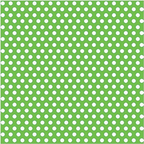 Lime Green Dot Gift Wrap