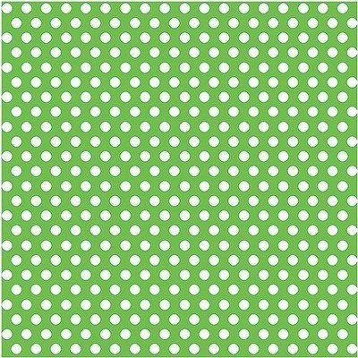 Lime Green Dot Gift Wrap