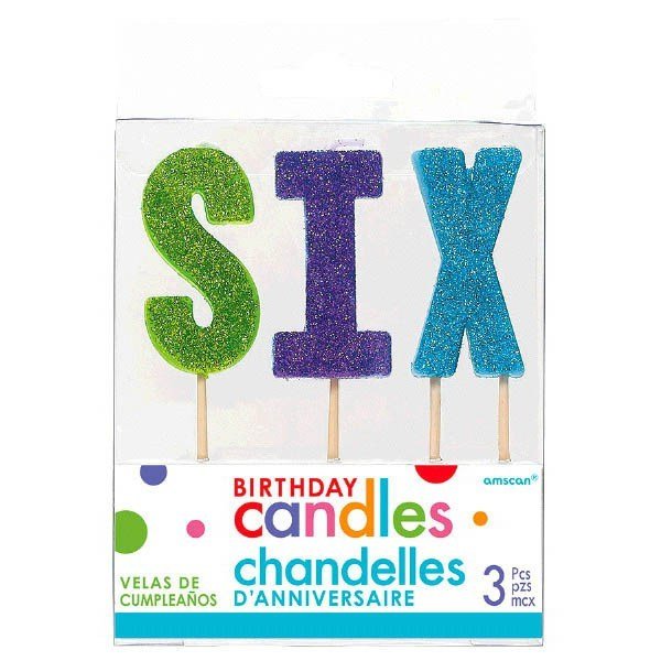 Candle Glitter Six