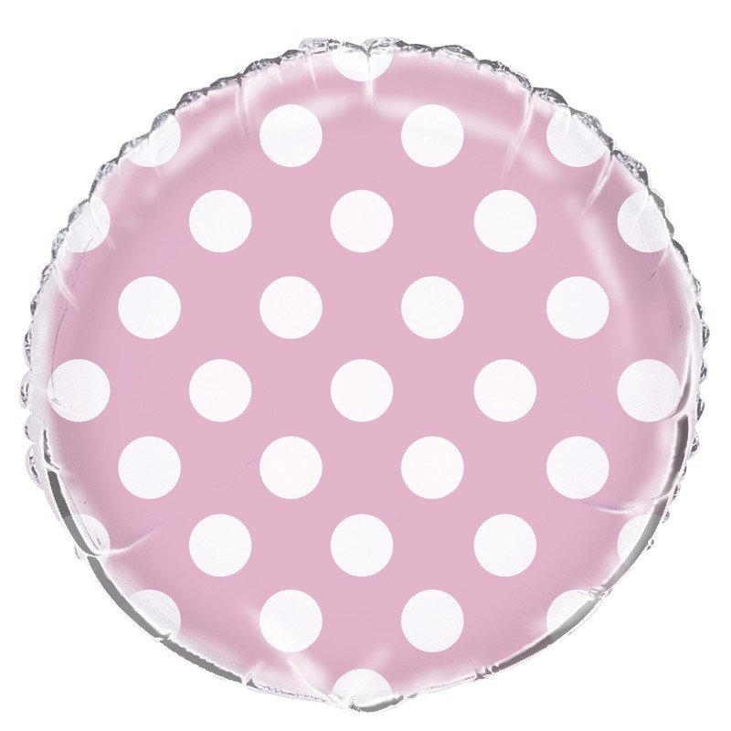 Lovely Pink Dot Foil Balloon