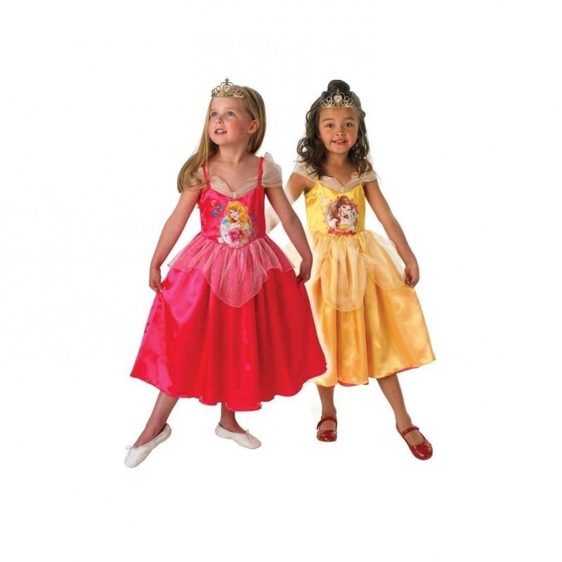 Child Aurora And Belle Costume