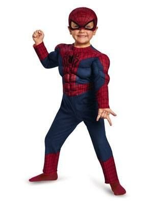 Toddler Spiderman Muscle Costume