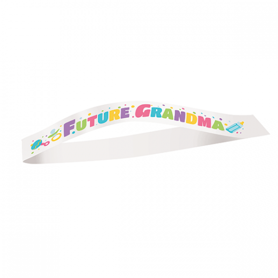 Future Grandma Satin Sash
