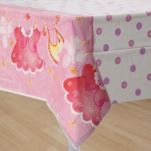 Pink Clothesline Tablecover