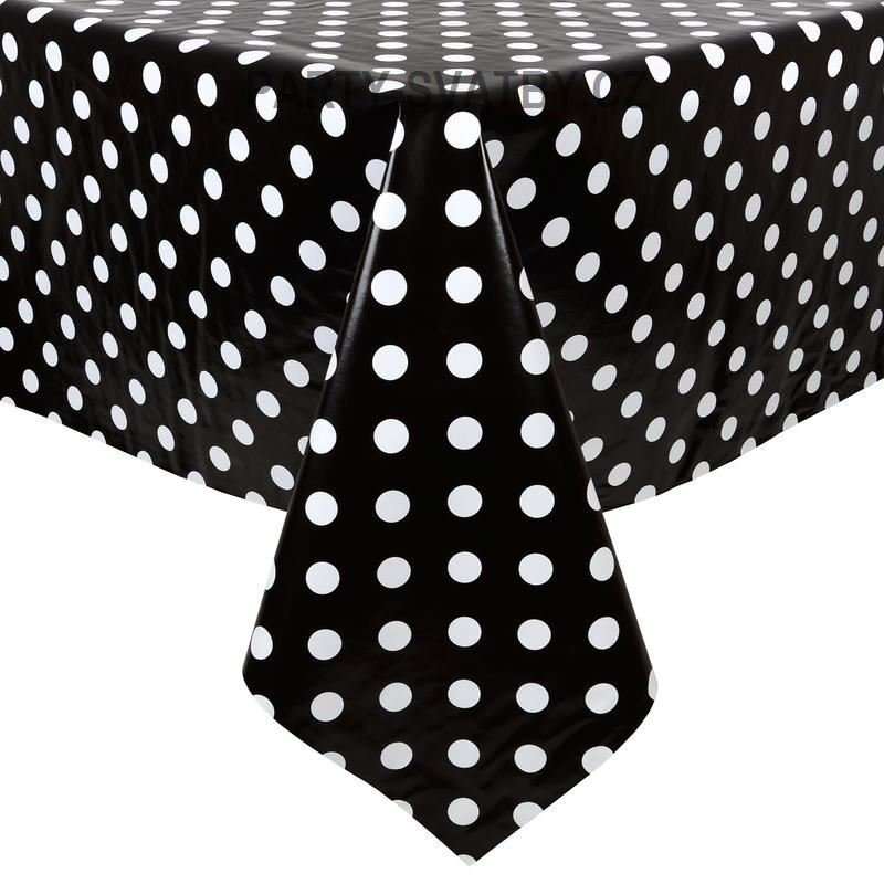 Black Dot Tablecover