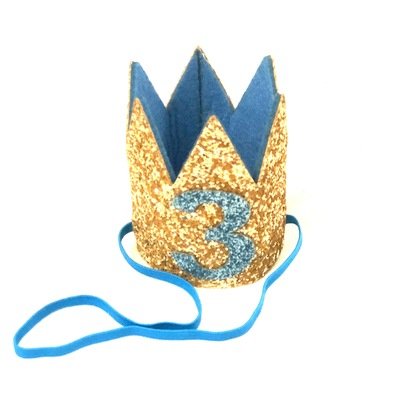 Blue Baby Crown No.3 /1Pc