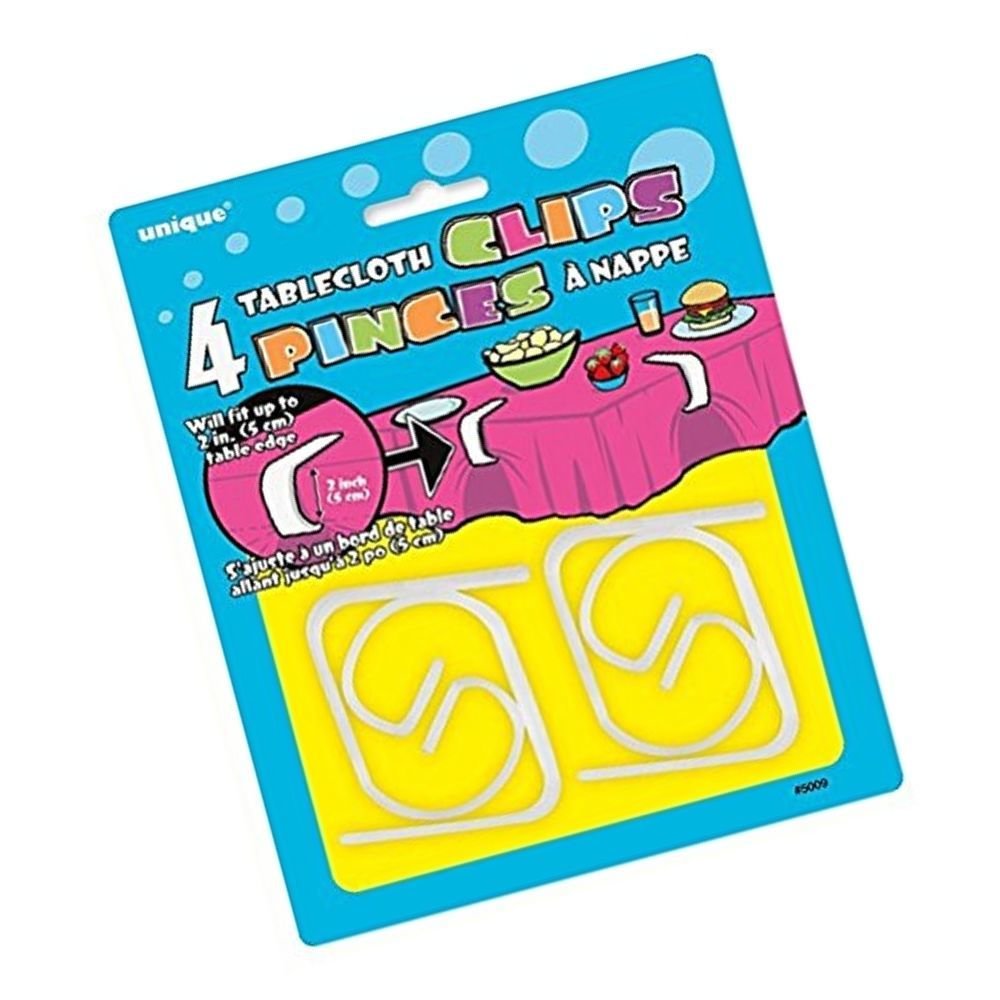 Tablecover Large Clips /4Pcs