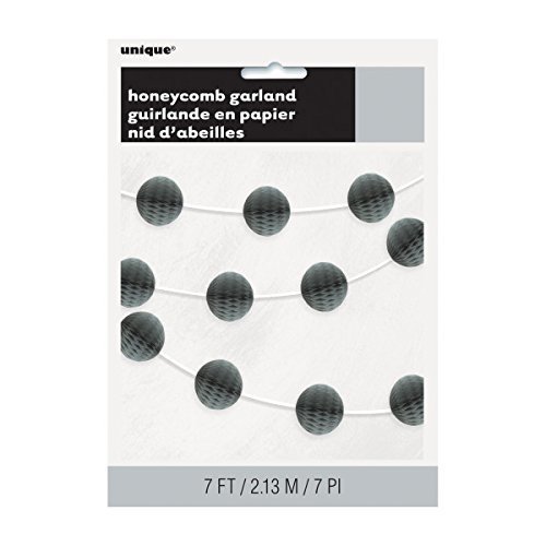 Silver Honeycomb Ball Garland