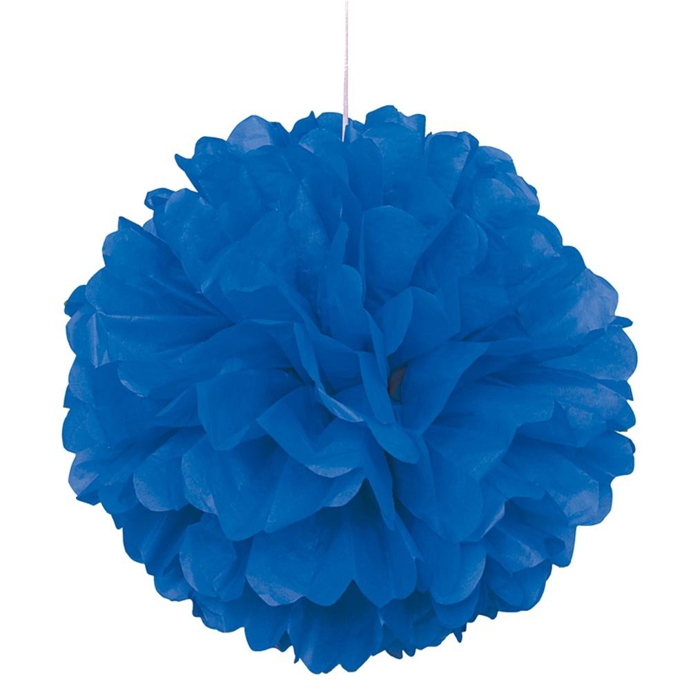 Puff Decor Royal Blue 16 in. /1Pc