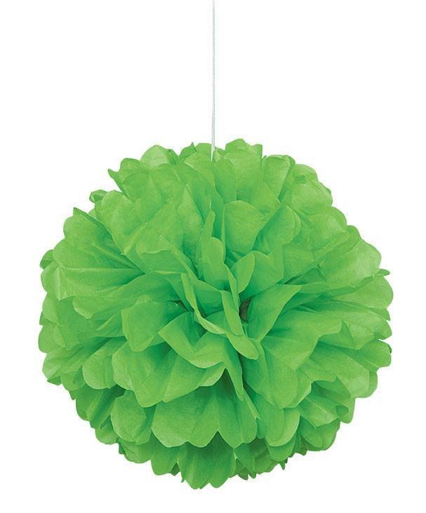 Puff Decor Lime Green 16 in. /1Pc