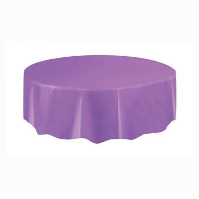 Pretty Purple Round Tablecover