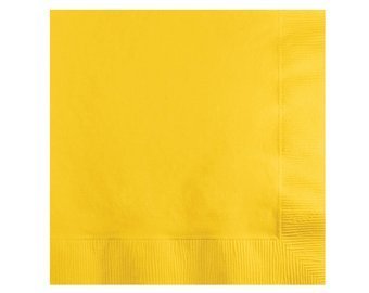 Sunflower Yellow Beverage Napkins /20Pcs