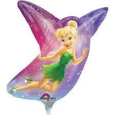 Mini Tinkerbell Pixie Dust Foil Balloon Mini Tinkerbell Pixie Dust Foil Balloon