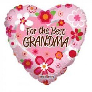 For The Best Grandma Foil Balloon