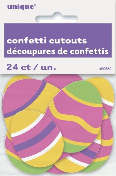 Bright Eggs Confetti Cutouts