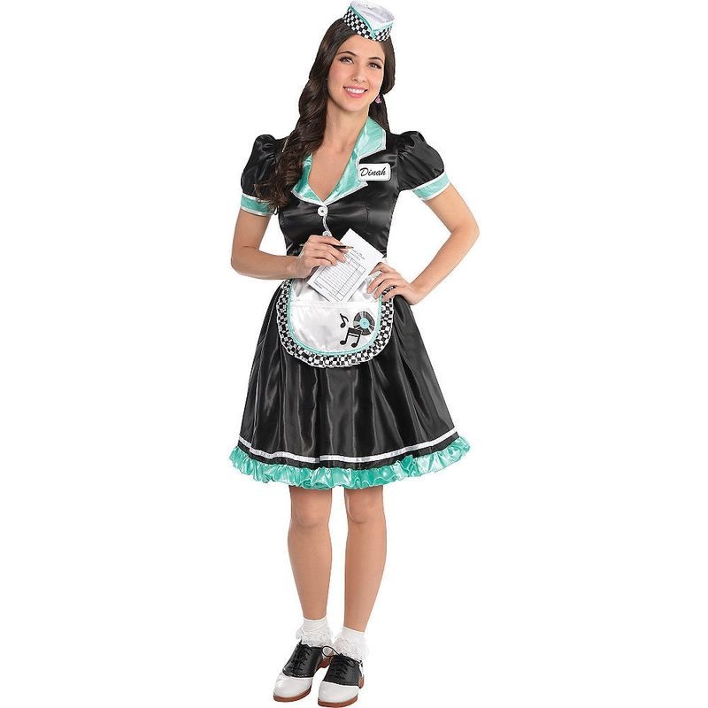 Women Dinah Delight Waitress Costume