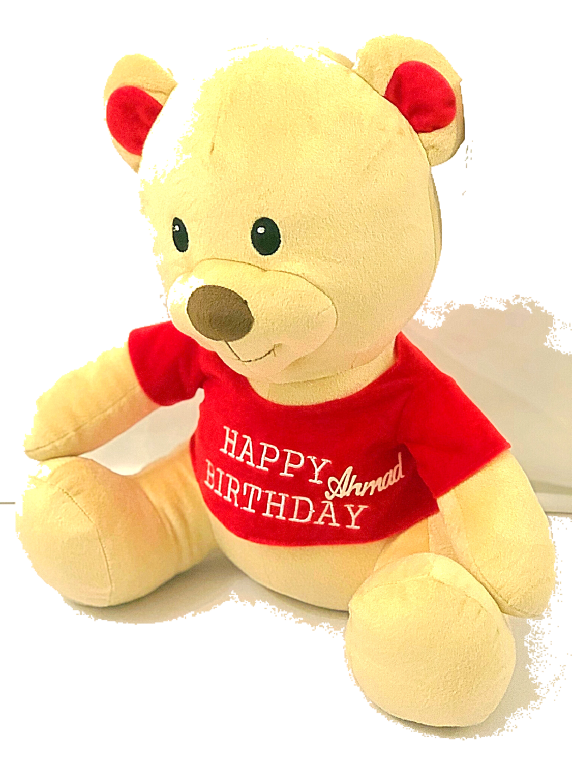 T-Shirt Bear Happy Birthday, Personalize: Add a Name