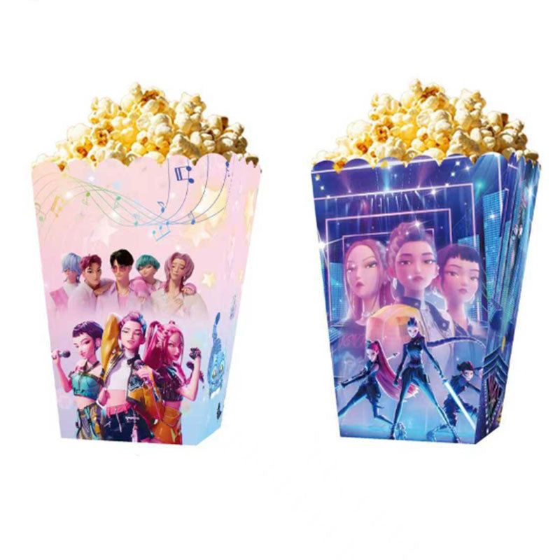K-pop Popcorn Box / 6 Pcs