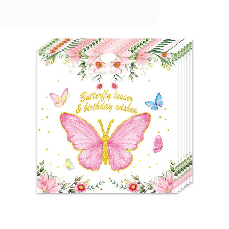 Butterflies Paper Napkins/10 Pcs