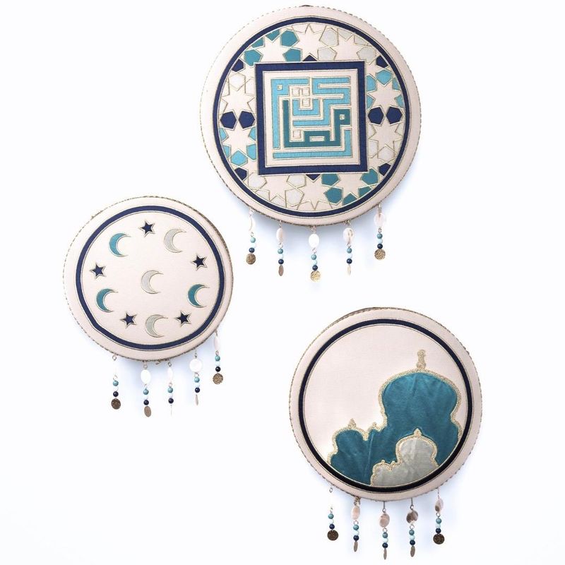 Al Bahja Set Of 3 Designs Hanging Dufouf Al Bahja Set Of 3 Designs Hanging Dufouf