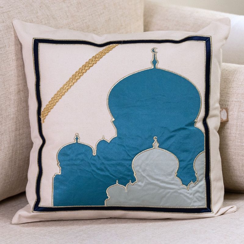 Al Bahja Mosque Cushion Cover