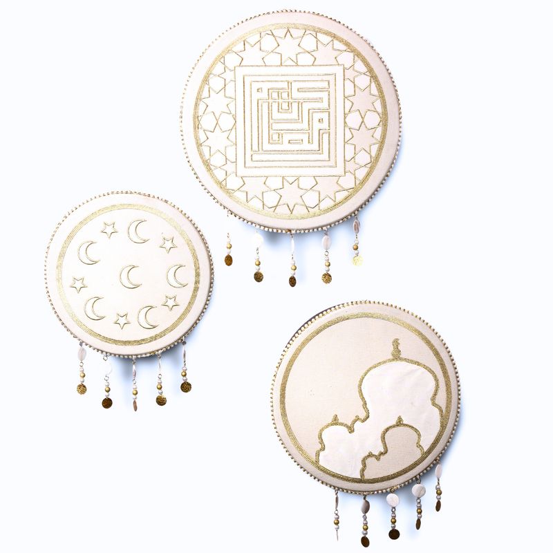 Nawwartouna Set Of 3 Designs Hanging Dufouf Nawwartouna Set Of 3 Designs Hanging Dufouf