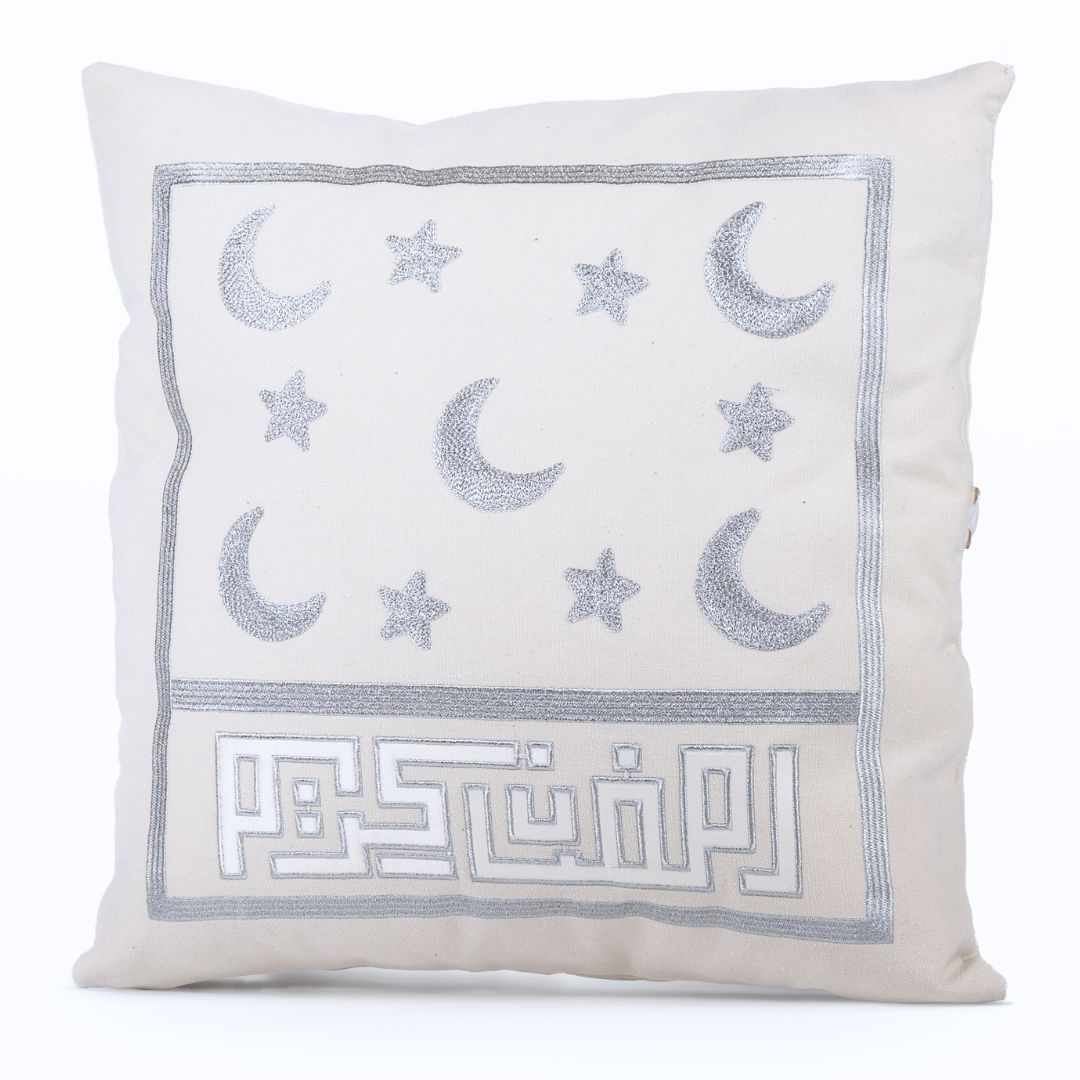 Jam3etna Crescents Ramadan Kareem Cushion Cover