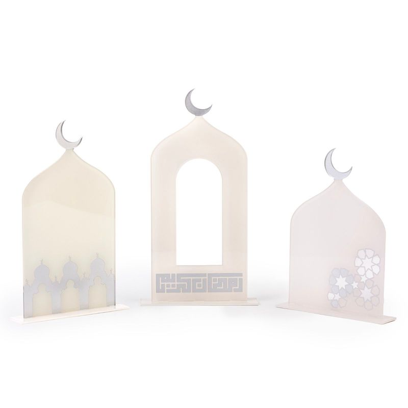 Jam3etna Set Of 3 Mosques Acrylic Stands Jam3etna Set Of 3 Mosques Acrylic Stands