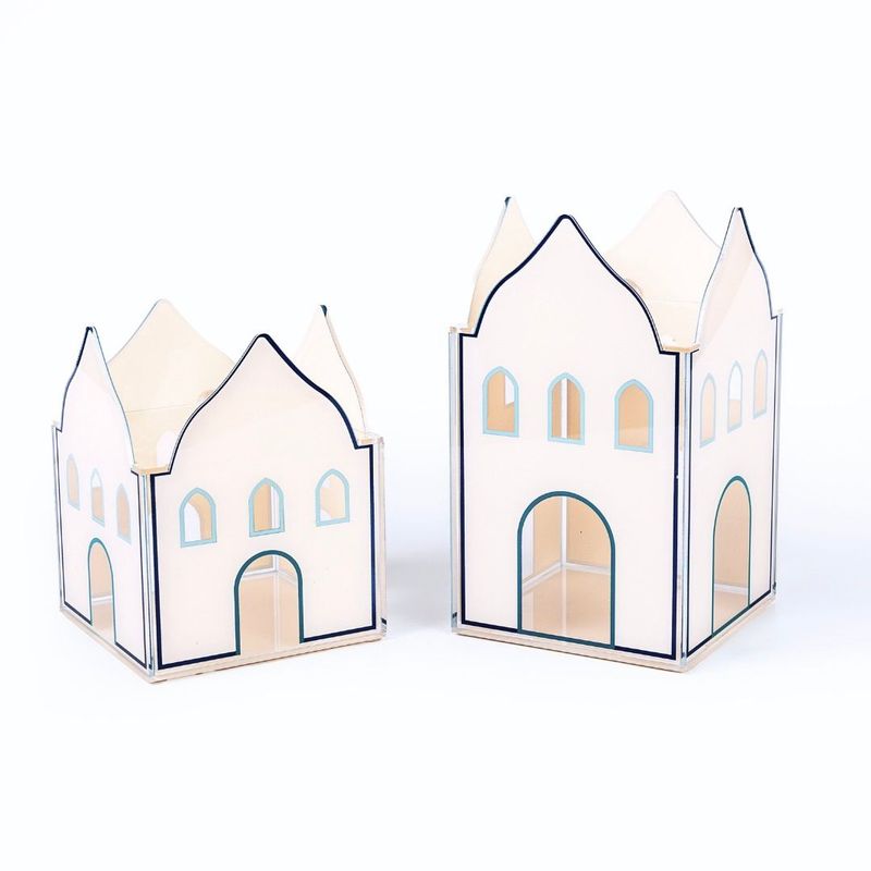 Al Bahja Set of 2 Acrylic Mosques Al Bahja Set of 2 Acrylic Mosques
