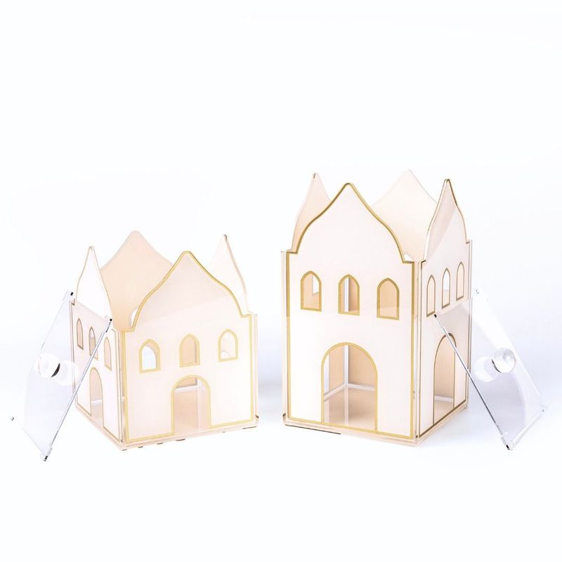 Nawwartouna Set of 2 Acrylic Mosques