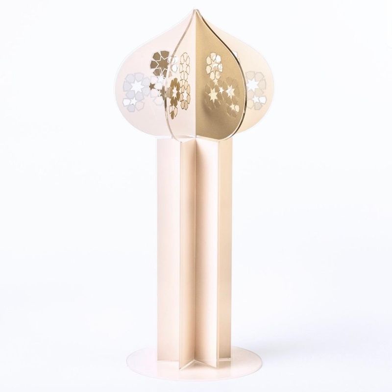 Nawwartouna Small Arabesque Acrylic Minaret Nawwartouna Small Arabesque Acrylic Minaret