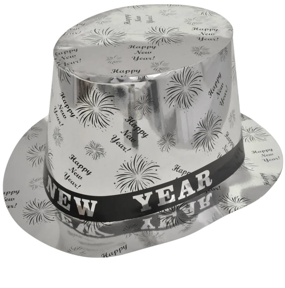 New Year Silver Hat