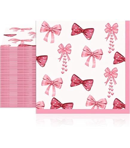 Bow Napkins /20 Pcs