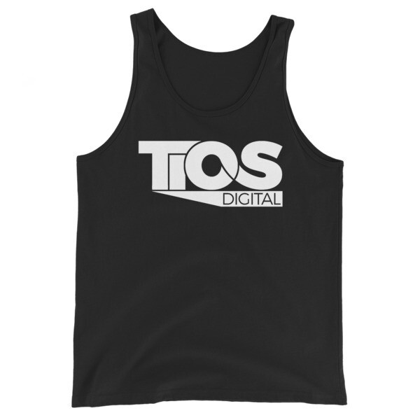 TiOS Digital Black Unisex Tank Top