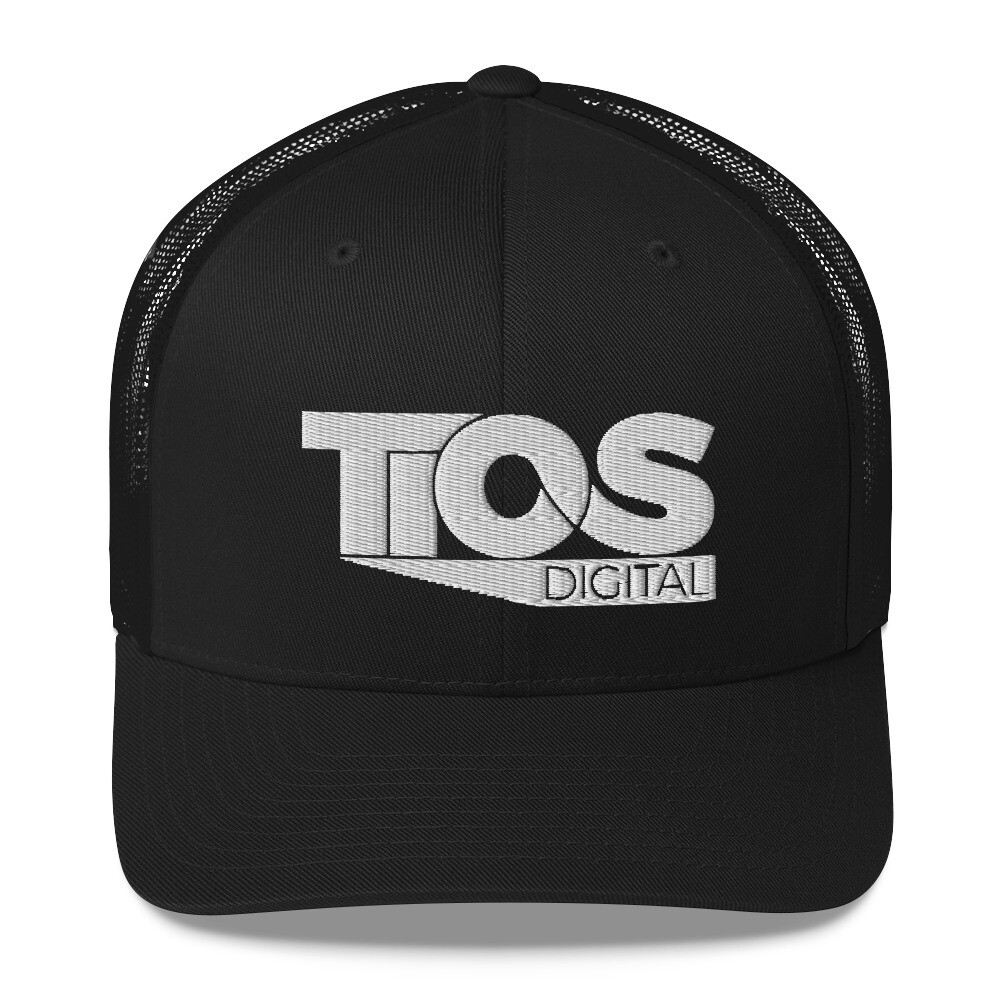TiOS Trucker Cap (Black)