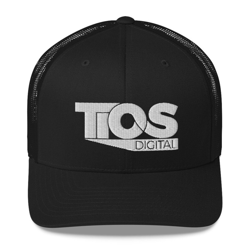 TiOS Trucker Cap (Black)