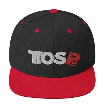 TiOS Phase 2 Red Trim Snapback Hat