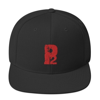 Phase 2 Black Snapback Hat
